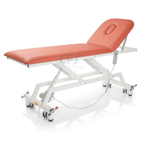 Lettino elettrico ad altezza variabile LYTUS MI371- cm 62 con schienale manuale e ruote