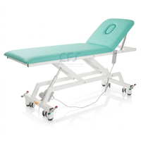 Lettino elettrico ad altezza variabile LYTUS MI371- cm 62 con schienale manuale e ruote