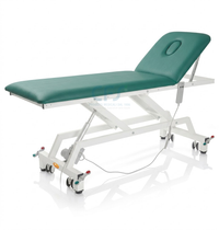 Lettino elettrico ad altezza variabile LYTUS MI371- cm 62 con schienale manuale e ruote