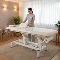 Lettino elettrico ad altezza variabile OPTIMA - Larghezza 68 cm - Bianco