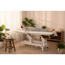 Lettino elettrico ad altezza variabile OPTIMA - Larghezza 68 cm - Bianco