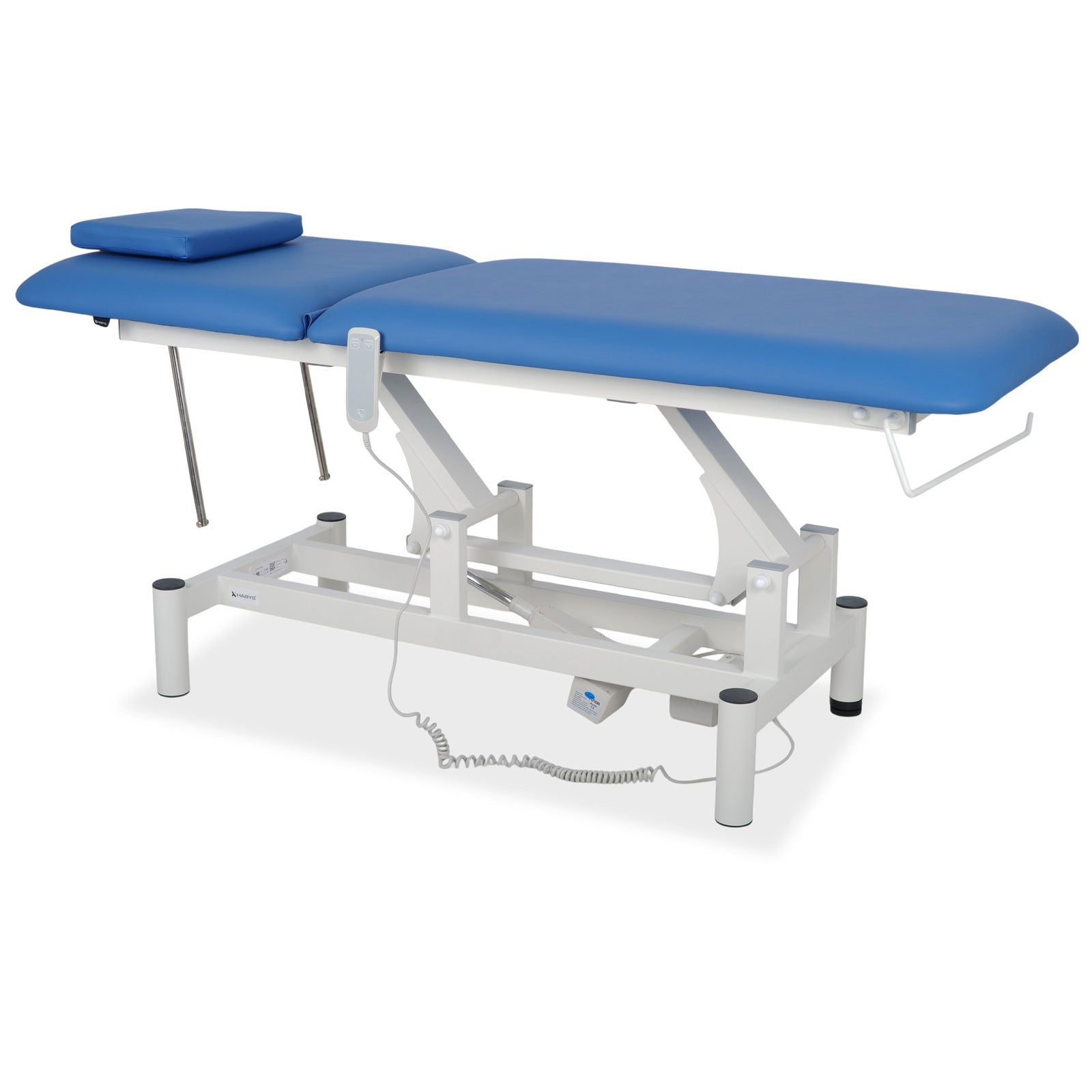 Lettino elettrico ad altezza variabile OPTIMA - Larghezza 68 cm - Blu