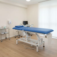 Lettino elettrico ad altezza variabile OPTIMA - Larghezza 68 cm - Blu