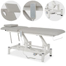 Lettino elettrico ad altezza variabile OPTIMA - Larghezza 68 cm - Grigio