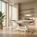 Lettino elettrico ad altezza variabile OPTIMA - Larghezza 68 cm - Grigio
