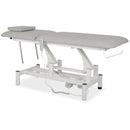 Lettino elettrico ad altezza variabile OPTIMA - Larghezza 68 cm - Grigio
