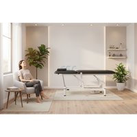 Lettino elettrico ad altezza variabile OPTIMA - Larghezza 68 cm - Nero