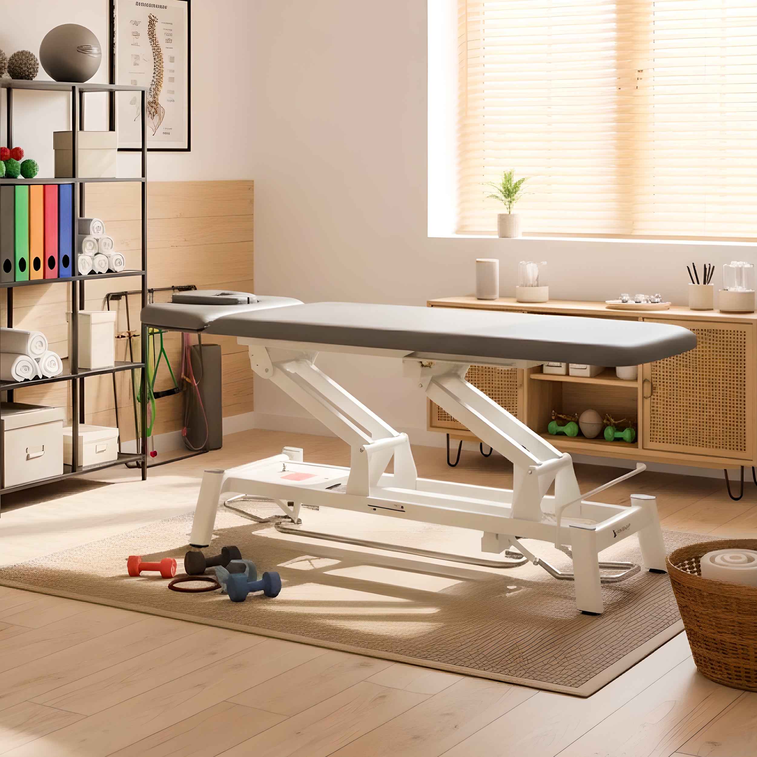 Lettino elettrico ad altezza variabile PROXIMA V2 ERGO - Larghezza 68 cm