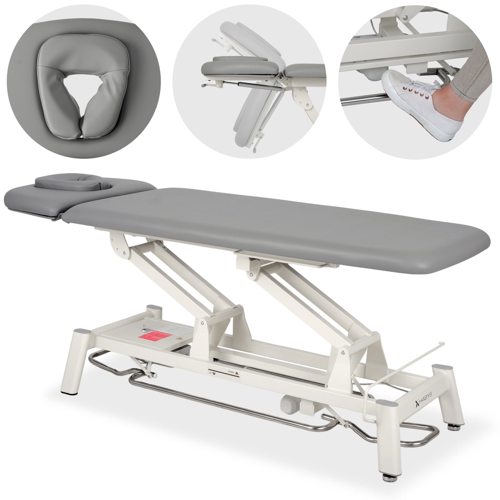 Lettino elettrico ad altezza variabile PROXIMA V2 ERGO - Larghezza 68 cm