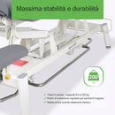 Lettino elettrico ad altezza variabile PROXIMA V4 ERGO - Larghezza 68 cm