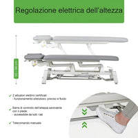 Lettino elettrico ad altezza variabile PROXIMA V4 ERGO - Larghezza 68 cm