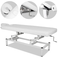 Lettino fisso ad altezza variabile VIGO 1 - Larghezza 75 cm - Bianco
