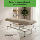 Lettino fisso ad altezza variabile VIGO 1 - Larghezza 75 cm - Grigio Chiaro
