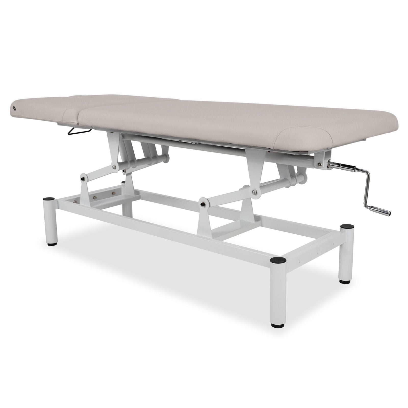 Lettino fisso ad altezza variabile VIGO 2 + Schienale regolabile - Larghezza 75 cm - Grigio Chiaro