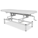 Lettino fisso ad altezza variabile VIGO 2 + schienale regolabile - Larghezza 75 cm - Bianco