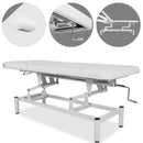 Lettino fisso ad altezza variabile VIGO 2 + schienale regolabile - Larghezza 75 cm - Bianco