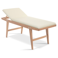 Lettino in legno per cardiologia DENEB MO715 - Larghezza cm 76