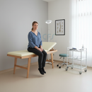 Lettino in legno per cardiologia DENEB MO715 - Larghezza cm 76