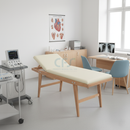 Lettino in legno per cardiologia DENEB MO715 - Larghezza cm 76