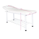 Lettino ad altezza fissa 812 BASIC - Larghezza 70 cm - Bianco