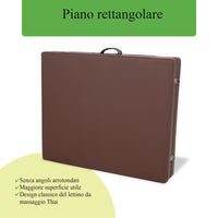 Lettino da massaggio in legno pieghevole NIRO 80 PU K835