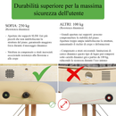 Lettino da massaggio in legno pieghevole SOFIA K533 + Borsa