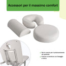 Lettino elettrico ad altezza variabile ESTELLA ERGO 2 - Larghezza 70 cm - Bianco