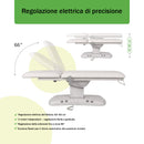 Lettino elettrico ad altezza variabile ESTELLA ERGO 2 - Larghezza 70 cm - Bianco