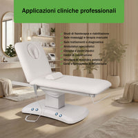 Lettino elettrico ad altezza variabile ESTELLA ERGO 2 - Larghezza 70 cm - Bianco