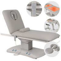 Lettino elettrico ad altezza variabile ESTELLA ERGO 2 - Larghezza 70 cm - Grigio