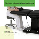 Lettino elettrico ad altezza variabile ESTELLA ERGO 2 - Larghezza 70 cm - Nero