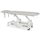 Lettino elettrico ad altezza variabile FORTIS 4 ERGO + Barra di controllo - Grigio Chiaro