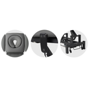 Lettino elettrico ad altezza variabile FORTIS 4 ERGO + Barra di controllo - Grigio Scuro