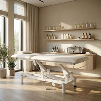 Lettino elettrico ad altezza variabile OPTIMA - Larghezza 68 cm - Bianco