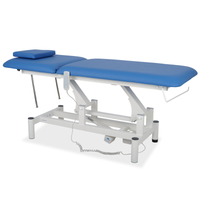 Lettino elettrico ad altezza variabile OPTIMA - Larghezza 68 cm - Blu