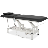 Lettino elettrico ad altezza variabile OPTIMA - Larghezza 68 cm - Nero