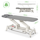 Lettino elettrico ad altezza variabile PROXIMA V2 ERGO - Larghezza 68 cm