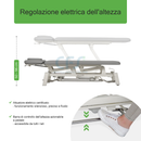 Lettino elettrico ad altezza variabile PROXIMA V2 ERGO - Larghezza 68 cm