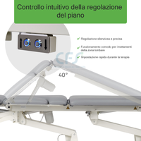 Lettino elettrico ad altezza variabile PROXIMA X7 - Larghezza 68 cm