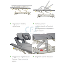 Lettino elettrico ad altezza variabile PROXIMA X7 - Larghezza 68 cm