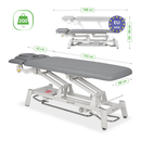 Lettino elettrico ad altezza variabile PROXIMA V4 ERGO - Larghezza 68 cm