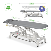 Lettino elettrico ad altezza variabile PROXIMA V4 ERGO - Larghezza 68 cm