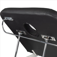 Lettino elettrico ad altezza variabile SILLON - Larghezza 61 cm - Nero