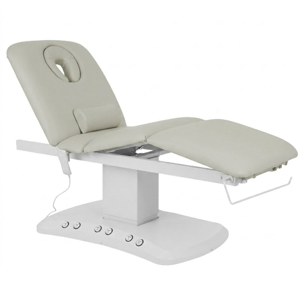 Lettino elettrico riscaldato ad altezza variabile Serenity ERGO 4 - Larghezza 68 cm - Grigio