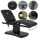 Lettino elettrico riscaldato ad altezza variabile Serenity ERGO 4 - Larghezza 68 cm - Nero