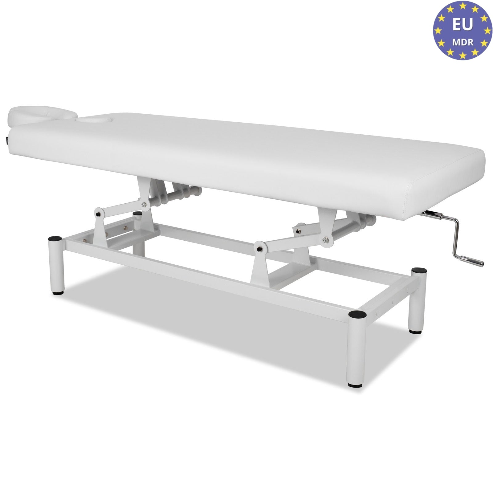 Lettino fisso ad altezza variabile VIGO 1 - Larghezza 75 cm - Bianco