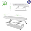Lettino fisso ad altezza variabile VIGO 1 - Larghezza 75 cm - Bianco