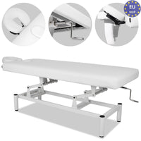 Lettino fisso ad altezza variabile VIGO 1 - Larghezza 75 cm - Bianco