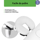 Lettino fisso ad altezza variabile VIGO 1 - Larghezza 75 cm - Bianco