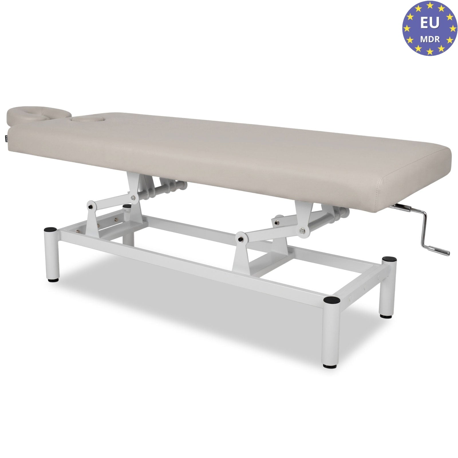 Lettino fisso ad altezza variabile VIGO 1 - Larghezza 75 cm - Grigio Chiaro